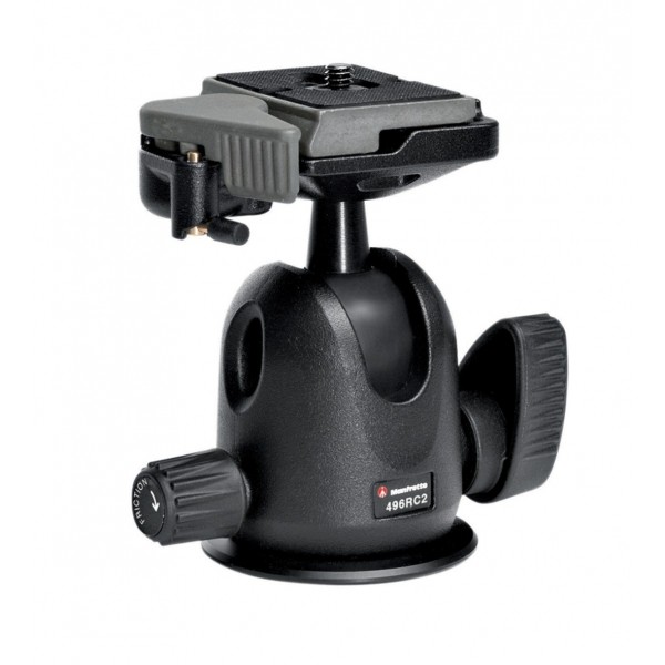 Manfrotto 496RC2 Compact Ball Head W/RC2 - 1